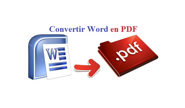 comment convertir un texte word en pdf
