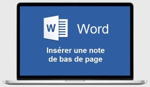 WORD Note de bas de page WORD - Notes de bas de page Word