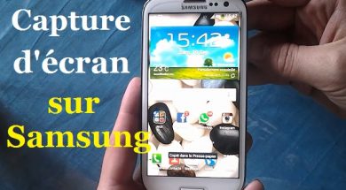 Comment faire une capture d'écran sur Samsung Galaxy (Android)