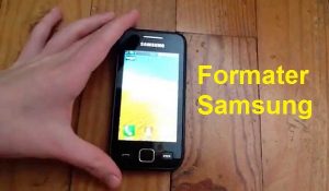 Formater Samsung, code pour formater samsung, comment formater samsung, partage de connexion Samsung
