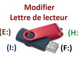 Modifier la lettre de lecteur d'une clé USB changer le chemin d’accès d’une clé USB