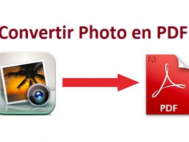 comment mettre une photo en pdf sur ordinateur gratuitement