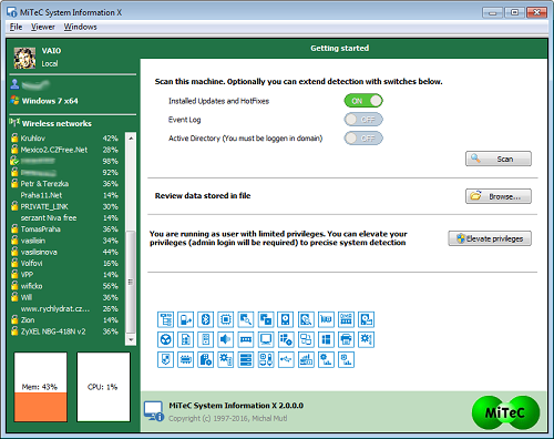 MiTeC System Information X optimiser votre ordinateur