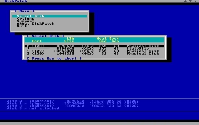 DiskPatch Les meilleurs logiciels gratuits de réparation de disque dur