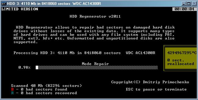 HDD Regenerator