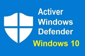Comment activer Windows Defender