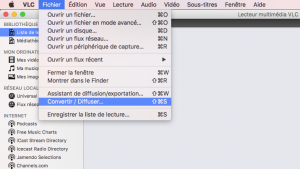 Comment convertir des vidéos en MP3 avec VLC sous Mac 1