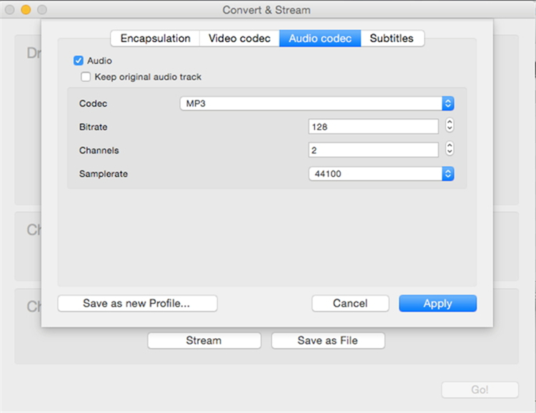 Comment convertir des vidéos en MP3 avec VLC sous Mac 4
