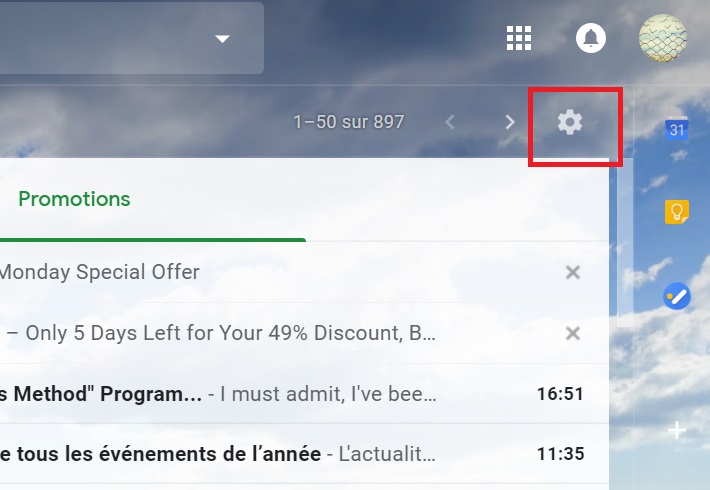 Comment changer son mot de passe Gmail Bouton-pour-acc%C3%A9der-aux-parametres