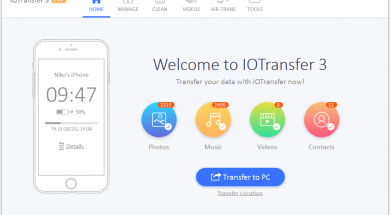 IOTransfer 3 transferts de données entre PC iPhone iPad
