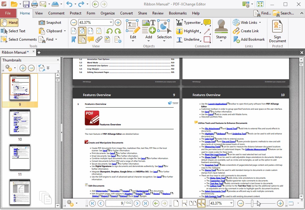 pdf xchange editor free