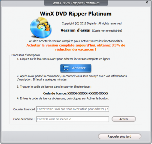 Téléchargez et installez gratuitement WinX DVD Ripper