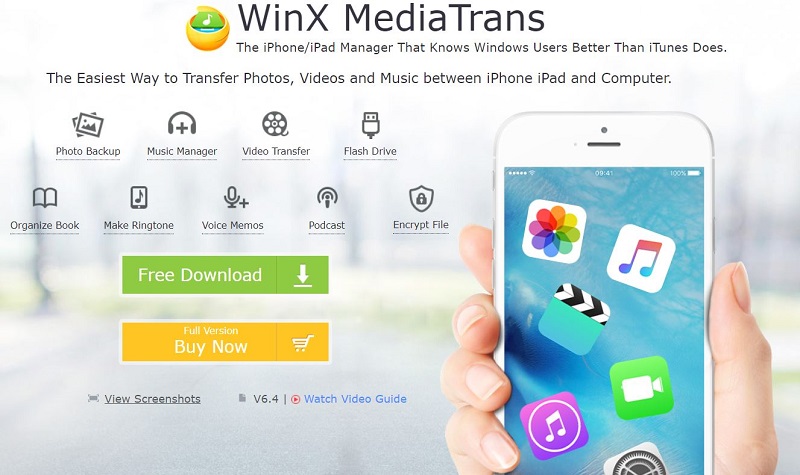 téléchargement et l’installation de WinX MediaTrans