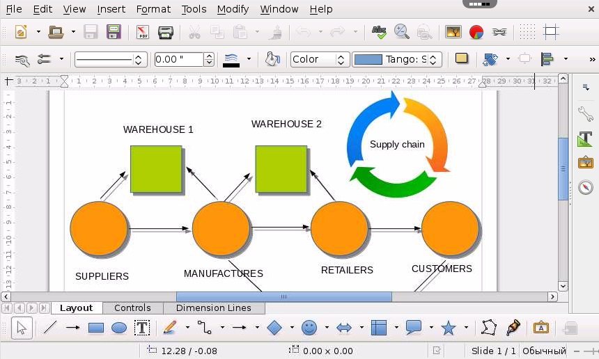 LibreOffice Draw meilleure alternative Microsoft visio