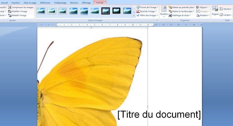 Modification Page De Garde Word htpratique.com