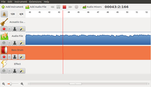 Jokosher logiciel de montage audio