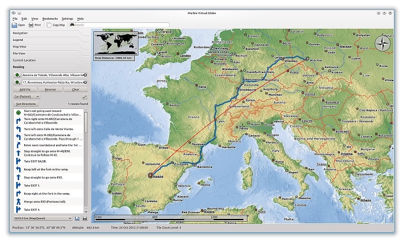 Marbre alternative gratuite Google Earth