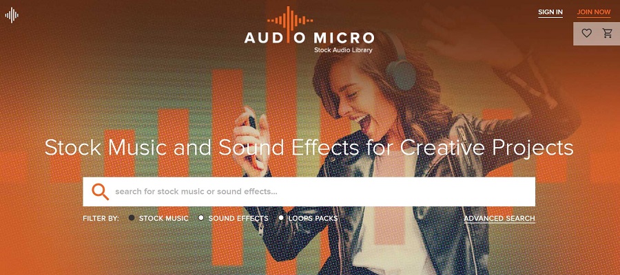 Autio Micro royalty free music for commercial use