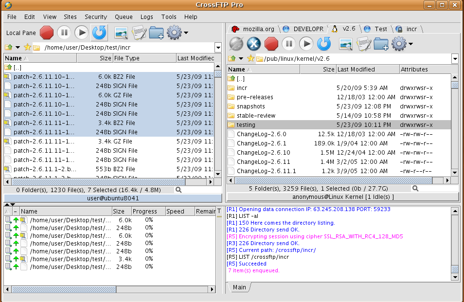 filezilla for linux