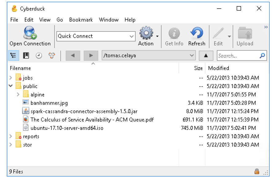 how to hack ftp cyberduck