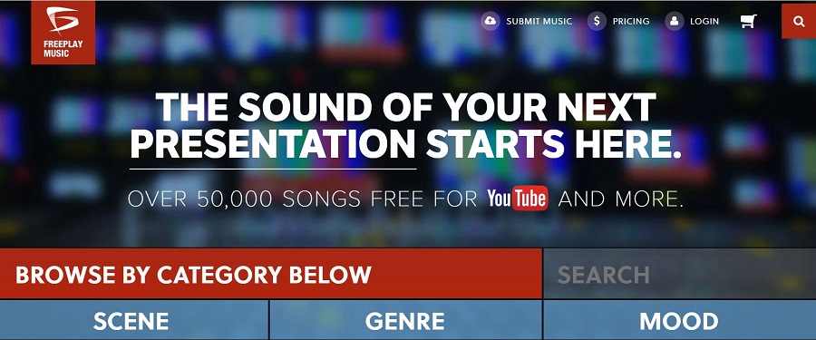Freeplay Music musique libre de droit gratuite pour montage vidéo