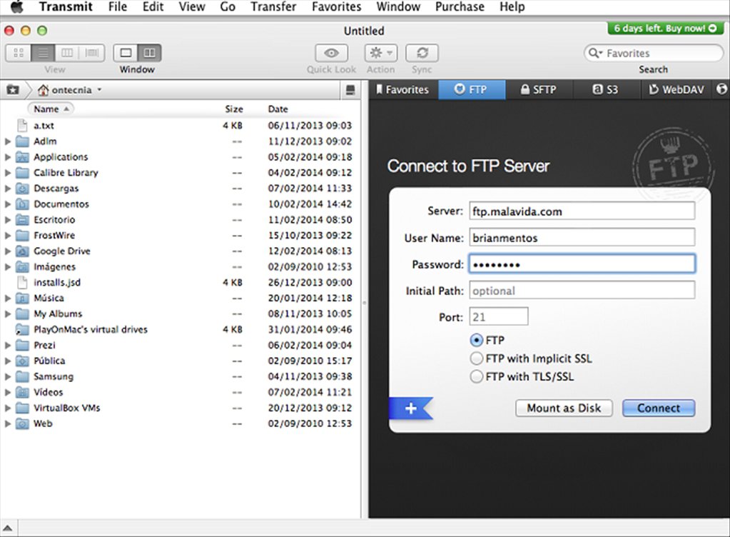 alternative to filezilla for mac