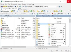 WinSCP meilleurs clients FTP pour Windows