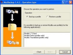 meilleures alternatives à MozBackup
