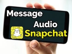 comment envoyer un message vocal sur snapchat comment envoyer un message vocal sur snap comment faire un message vocal sur snap Message vocal snapchat audio snap