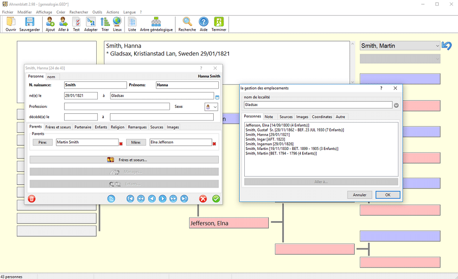 Ahnenblatt meilleur logiciel genealogie