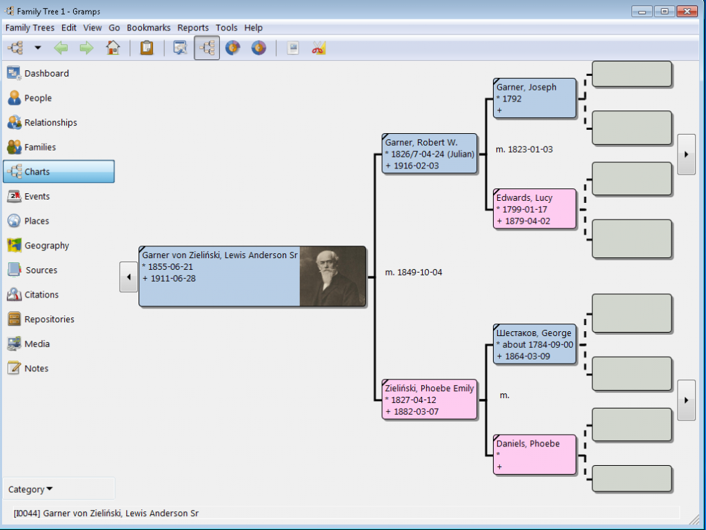 import family tree maker into gramps