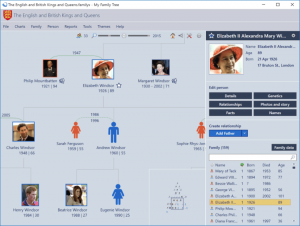 My family tree logiciel Développé par MyHeritage