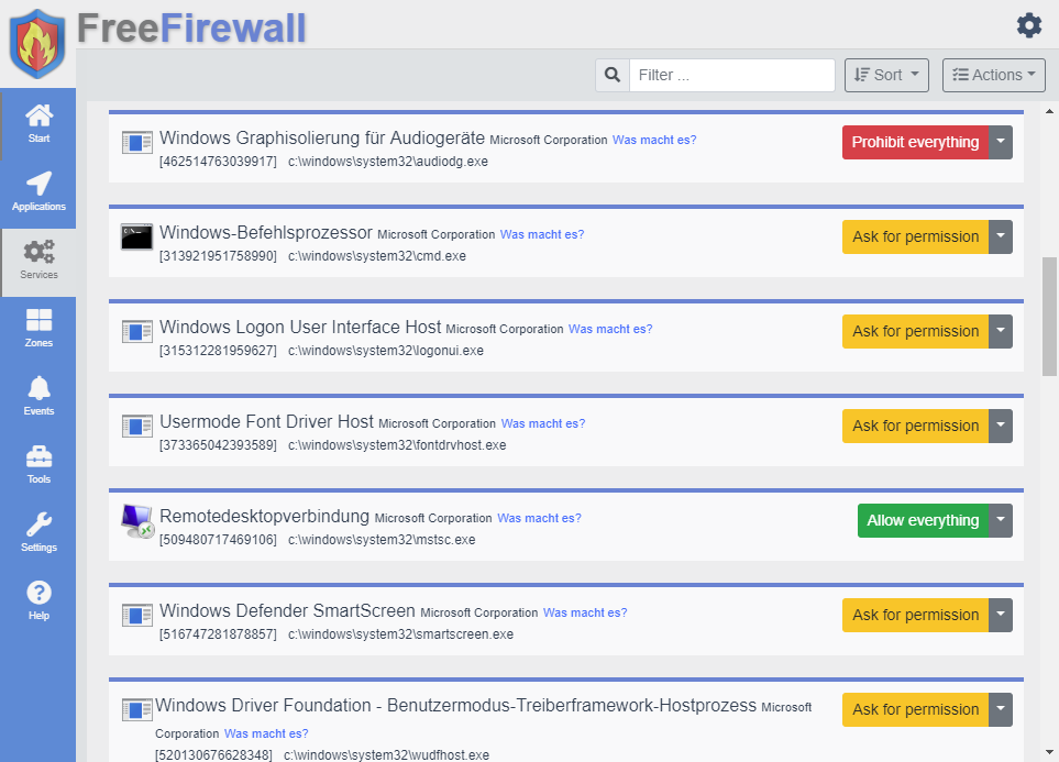 FREE FIREWALL free firewall comparison