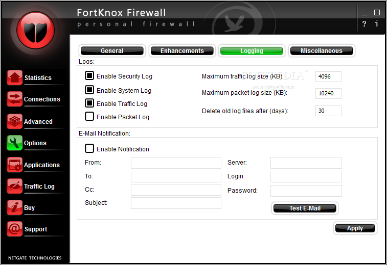 Fortknox Personal Firewall