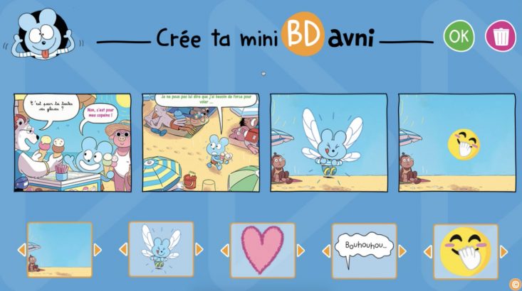 Crée ta BD avec Avni logiciel de bande dessinée