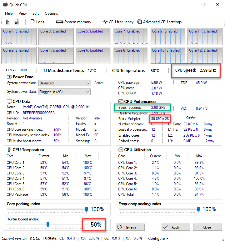 Quick CPU meilleur logiciel température pc