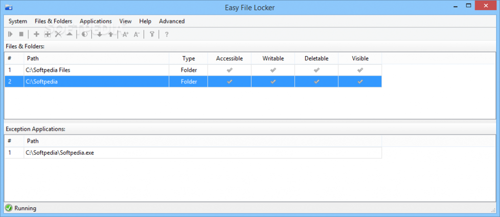 Easy File Locker software to hide folders on pc