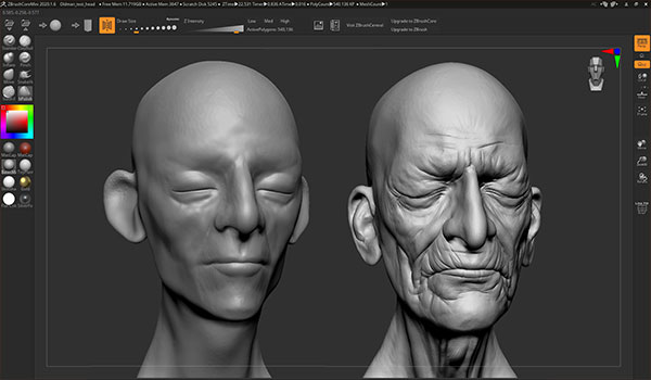 ZBrushCoreMini logiciel dessin technique 3d