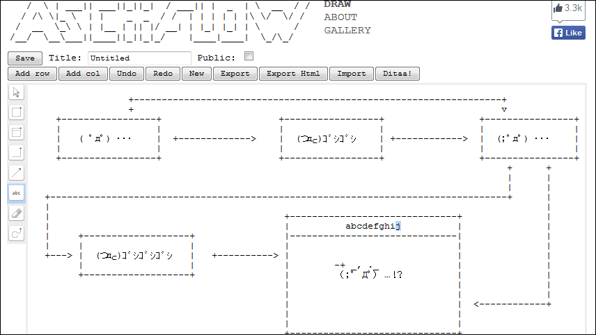 ASCIIflow