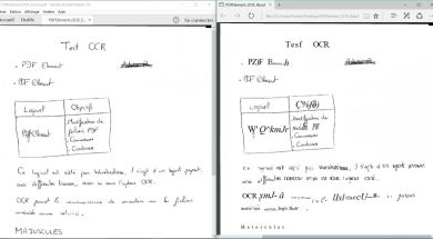 outils pour convertir l’écriture manuscrite en texte OCR