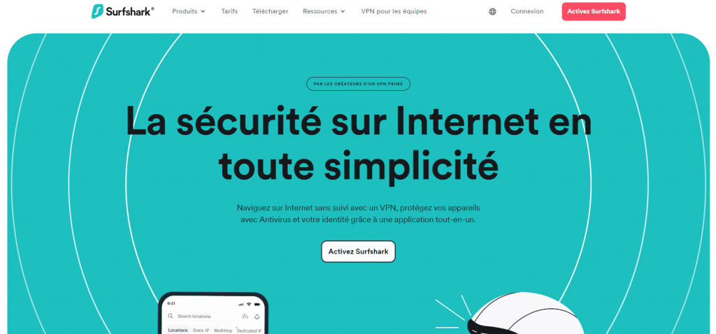 Les meilleures Caractéristiques de Surfshark VPN