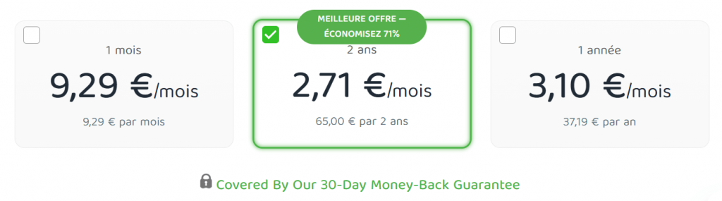 Private Internet Access prix et tarif