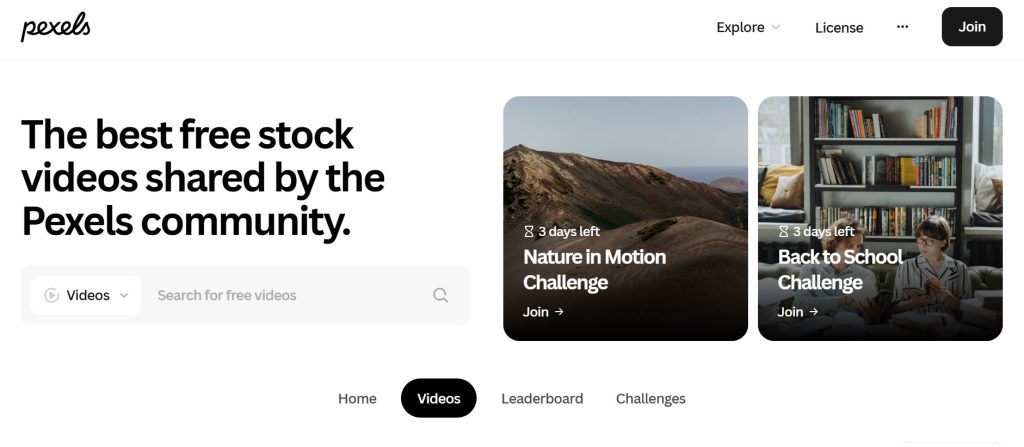 Pexels vidéo