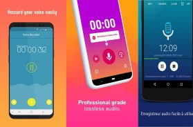 applications d’enregistreur vocal pour iOS et Android