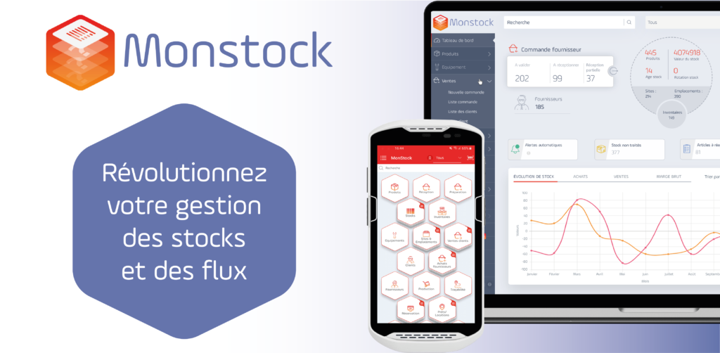 Monstock logiciel SaaS de gestion de stocks