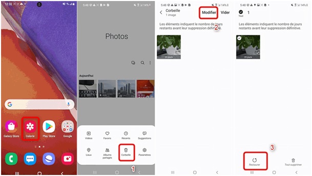 Droidkit télécharger à nouveau les photos sur Android