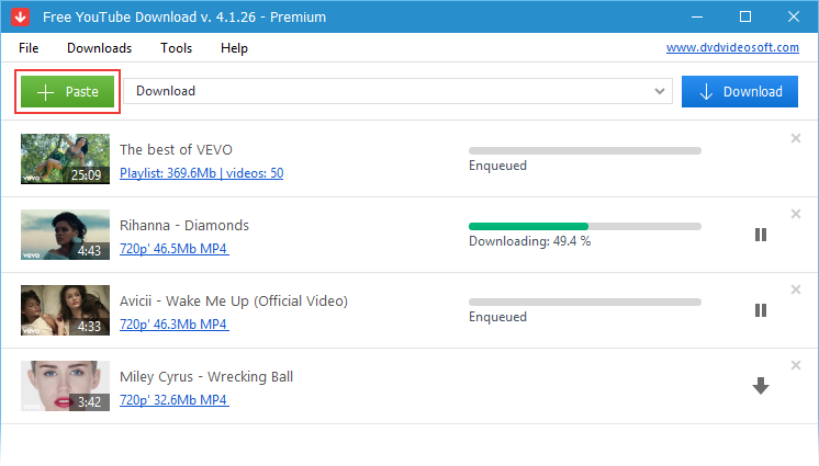 DVDVideoSoft Free YouTube Download