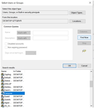 Modifier les autorisations de groupe fichier Excel