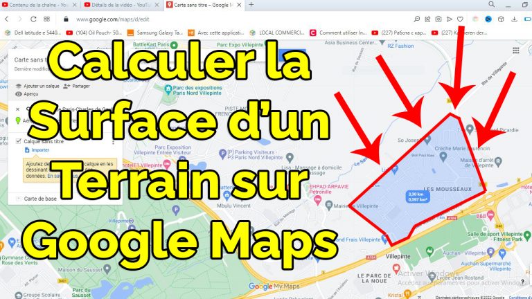 comment mesurer la surface d un terrain sur google maps