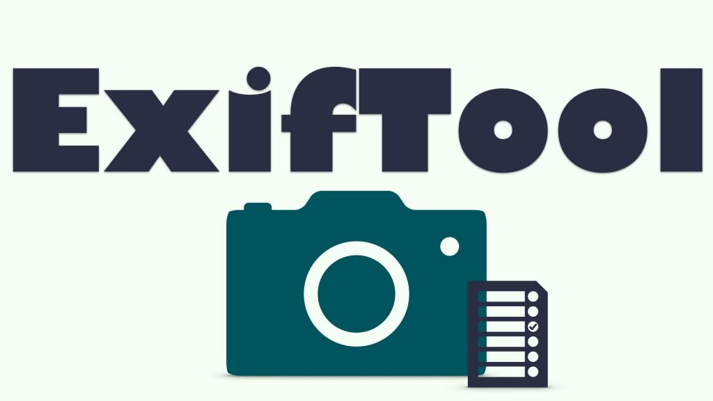 ExifTool Supprimer les métadonnées de vos photos